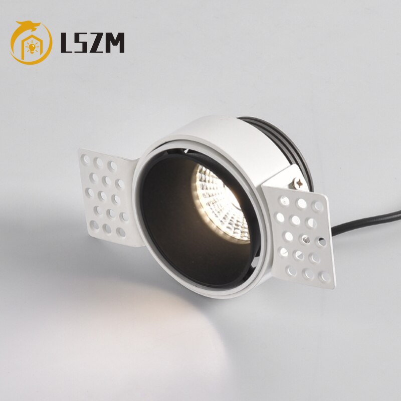 현대 LED 스포트 라이트 임베디드 LED 통 3 와트 5 와트 COB LED 천장 램프 AC90-260V 알루미늄 실내 조명